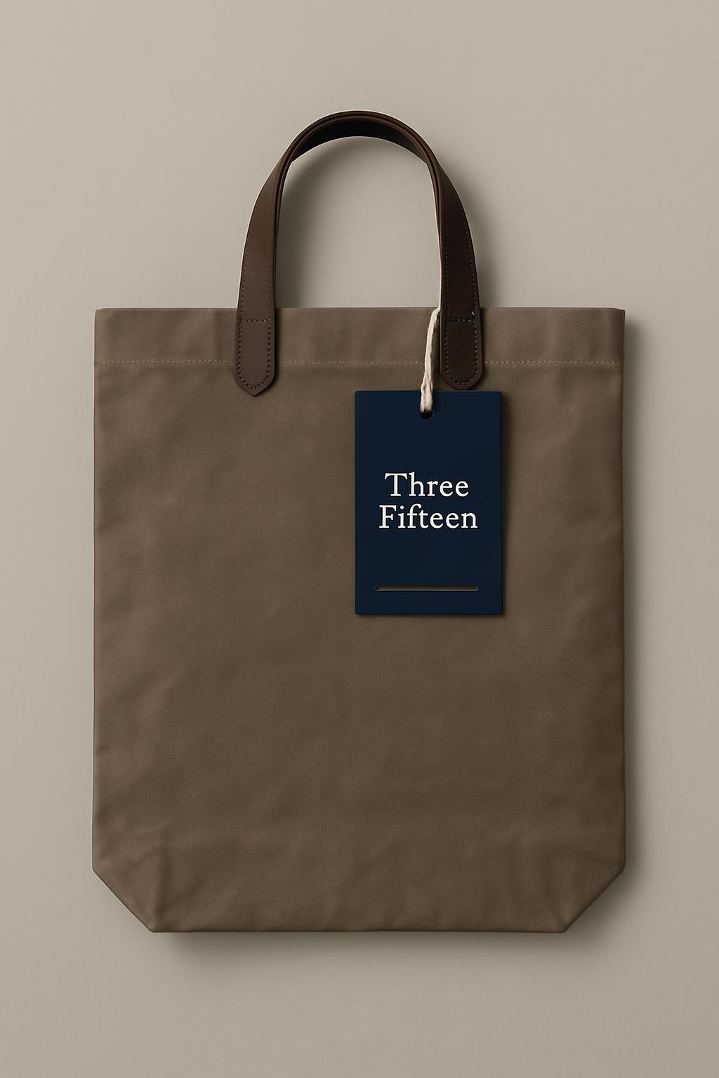 Waxed Cotton Tote